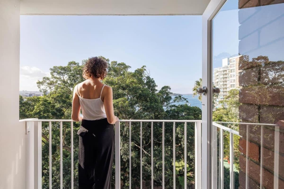 Studio Apt With Parking Balcony & Water Views Sydney Kültér fotó